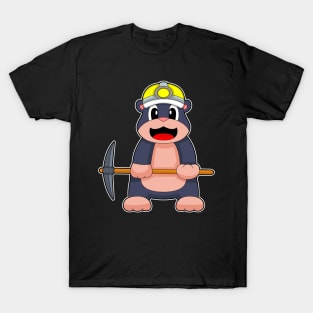 Mole Miner Pickaxe Mining T-Shirt